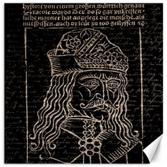 Count Vlad Dracula Canvas 12  x 12  