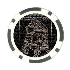 Count Vlad Dracula Poker Chip Card Guard (10 Pack) by Valentinaart