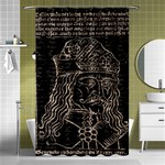 Count Vlad Dracula Shower Curtain 48  x 72  (Small)  Curtain(48  X 72 ) - 42.18 x64.8  Curtain(48  X 72 )