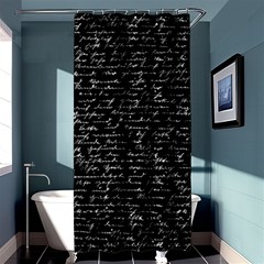 Handwriting  Shower Curtain 36  X 72  (stall) 