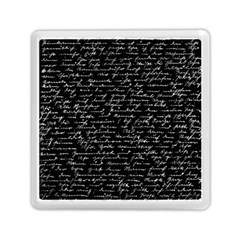 Handwriting  Memory Card Reader (square) 