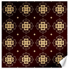 Seamless Ornament Symmetry Lines Canvas 20  X 20  