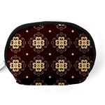 Seamless Ornament Symmetry Lines Accessory Pouches (Medium)  Back