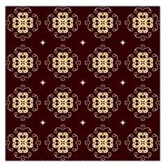 Seamless Ornament Symmetry Lines Large Satin Scarf (square)