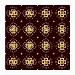 Seamless Ornament Symmetry Lines Medium Glasses Cloth by Simbadda