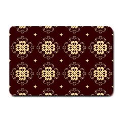 Seamless Ornament Symmetry Lines Small Doormat 