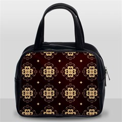 Seamless Ornament Symmetry Lines Classic Handbags (2 Sides)