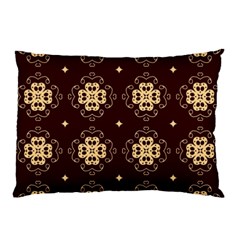 Seamless Ornament Symmetry Lines Pillow Case