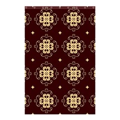 Seamless Ornament Symmetry Lines Shower Curtain 48  X 72  (small) 