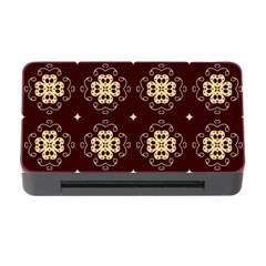 Seamless Ornament Symmetry Lines Memory Card Reader With Cf