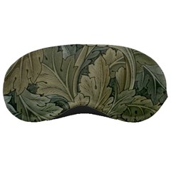 Vintage Background Green Leaves Sleeping Masks by Simbadda