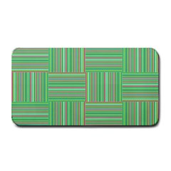 Geometric Pinstripes Shapes Hues Medium Bar Mats