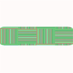 Geometric Pinstripes Shapes Hues Large Bar Mats