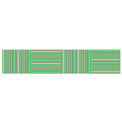 Geometric Pinstripes Shapes Hues Flano Scarf (small)