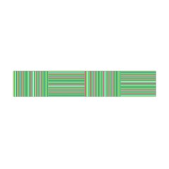 Geometric Pinstripes Shapes Hues Flano Scarf (mini)