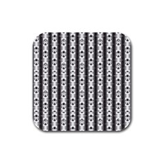 Pattern  Rubber Square Coaster (4 Pack) 