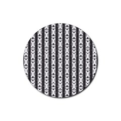 Pattern  Rubber Round Coaster (4 Pack) 