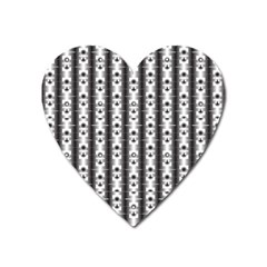 Pattern  Heart Magnet