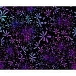 Retro Flower Pattern Design Batik Deluxe Canvas 14  x 11  14  x 11  x 1.5  Stretched Canvas