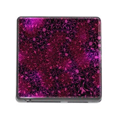 Retro Flower Pattern Design Batik Memory Card Reader (square) by Simbadda