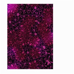 Retro Flower Pattern Design Batik Large Garden Flag (two Sides)