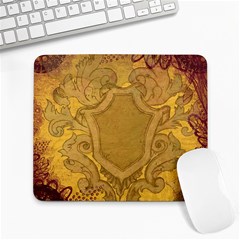 Vintage Scrapbook Old Ancient Retro Pattern Large Mousepads by Simbadda