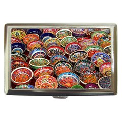 Art Background Bowl Ceramic Color Cigarette Money Cases by Simbadda