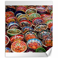 Art Background Bowl Ceramic Color Canvas 20  X 24   by Simbadda