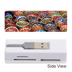 Art Background Bowl Ceramic Color Memory Card Reader (stick)  by Simbadda