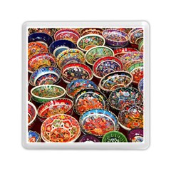 Art Background Bowl Ceramic Color Memory Card Reader (square)  by Simbadda