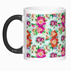 Floral Flower Pattern Seamless Morph Mugs