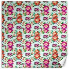 Floral Flower Pattern Seamless Canvas 12  X 12  