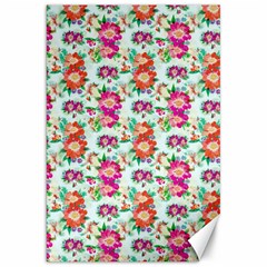 Floral Flower Pattern Seamless Canvas 20  X 30  