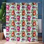 Floral Flower Pattern Seamless Shower Curtain 60  x 72  (Medium)  60 x72  Curtain