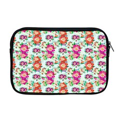 Floral Flower Pattern Seamless Apple Macbook Pro 17  Zipper Case