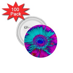 Retro Colorful Decoration Texture 1 75  Buttons (100 Pack) 