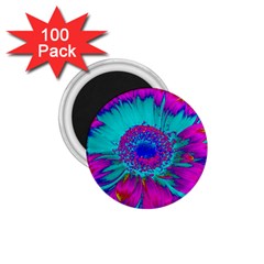 Retro Colorful Decoration Texture 1 75  Magnets (100 Pack)  by Simbadda