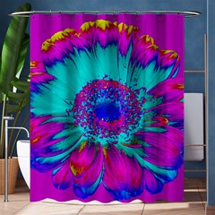 Retro Colorful Decoration Texture Shower Curtain 60  X 72  (medium) 