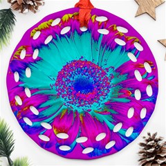 Retro Colorful Decoration Texture Ornament (round Filigree)