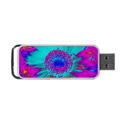 Retro Colorful Decoration Texture Portable Usb Flash (one Side)