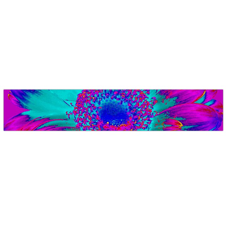 Retro Colorful Decoration Texture Flano Scarf (Large)