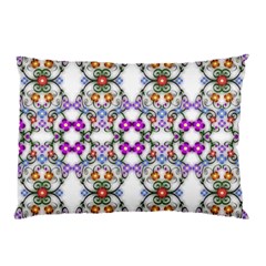 Floral Ornament Baby Girl Design Pillow Case