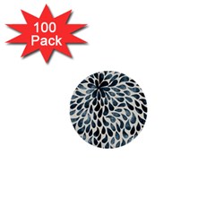 Abstract Flower Petals Floral 1  Mini Buttons (100 Pack)  by Simbadda