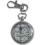 Abstract Flower Petals Floral Key Chain Watches Front