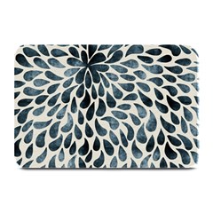 Abstract Flower Petals Floral Plate Mats by Simbadda