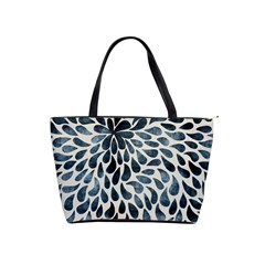 Abstract Flower Petals Floral Shoulder Handbags by Simbadda