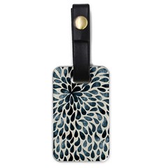 Abstract Flower Petals Floral Luggage Tags (one Side) 