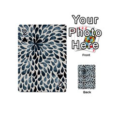 Abstract Flower Petals Floral Playing Cards 54 (mini) 