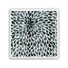 Abstract Flower Petals Floral Memory Card Reader (square) 