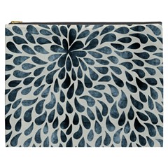 Abstract Flower Petals Floral Cosmetic Bag (xxxl)  by Simbadda